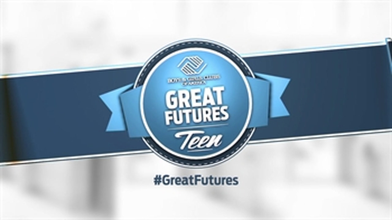 June Winner of the Boys & Girls Clubs Great Futures Teen of the Month