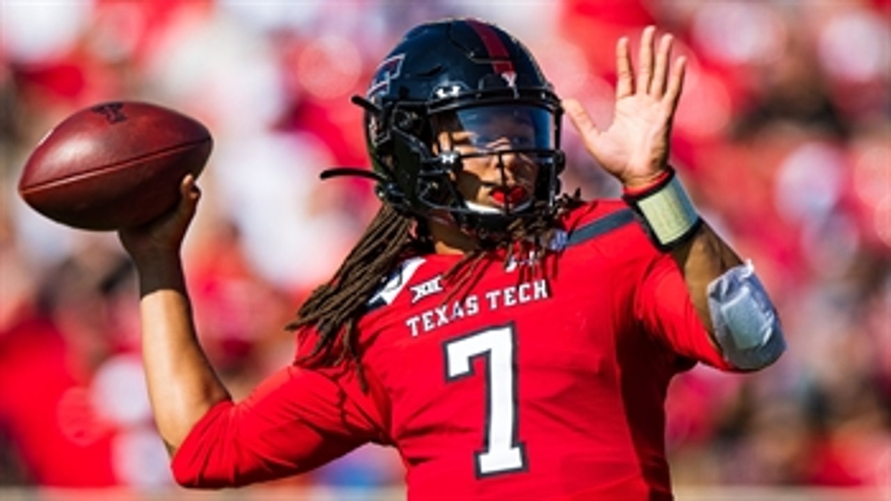 Texas Tech records nearly 600 yards of total offense in upset over No. 21 Oklahoma St