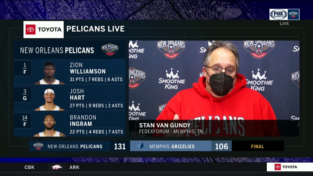 Stan Van Gundy: "We were a lot more solid in the second half" | Pelicans Live