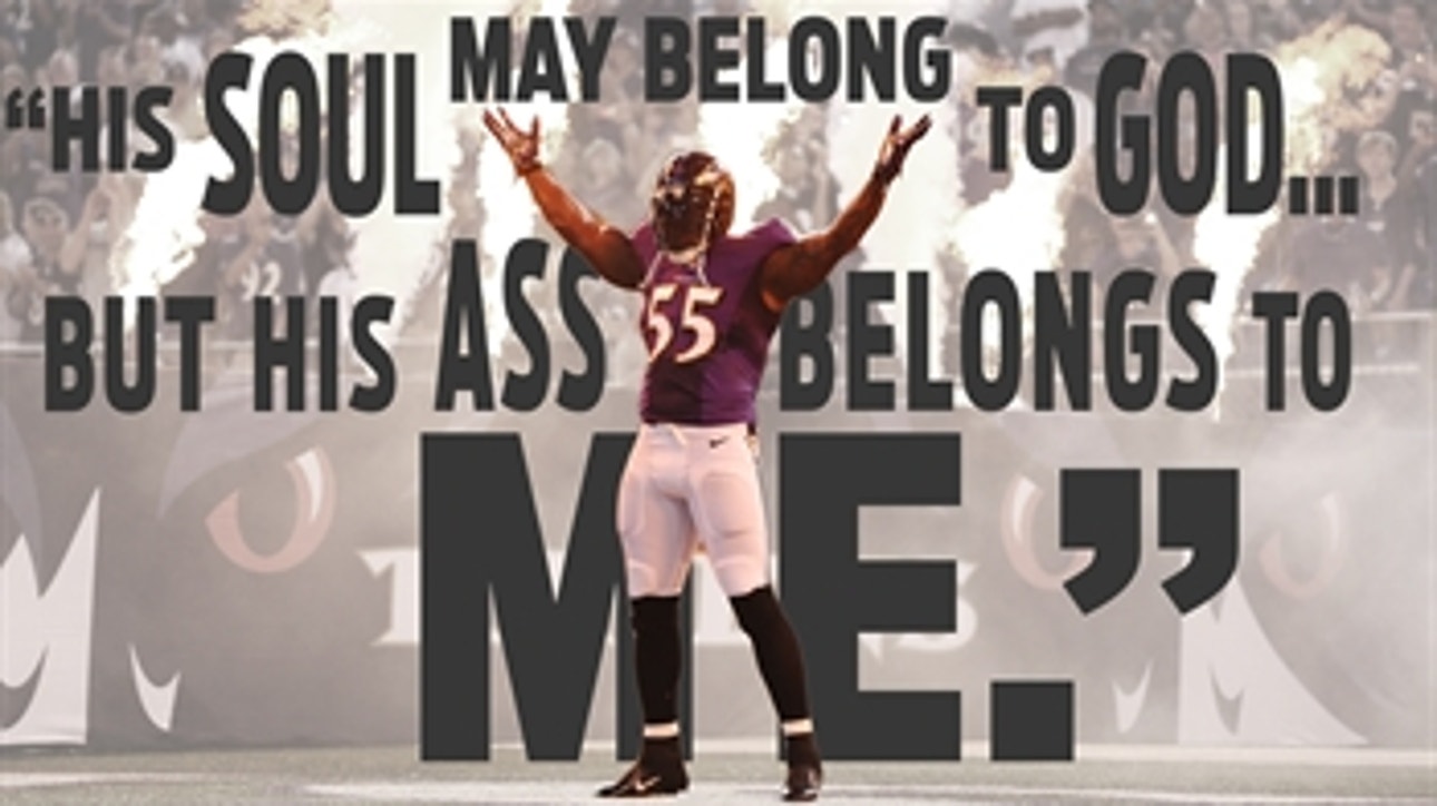 How much does Terrell Suggs really hate the Steelers? A LOT