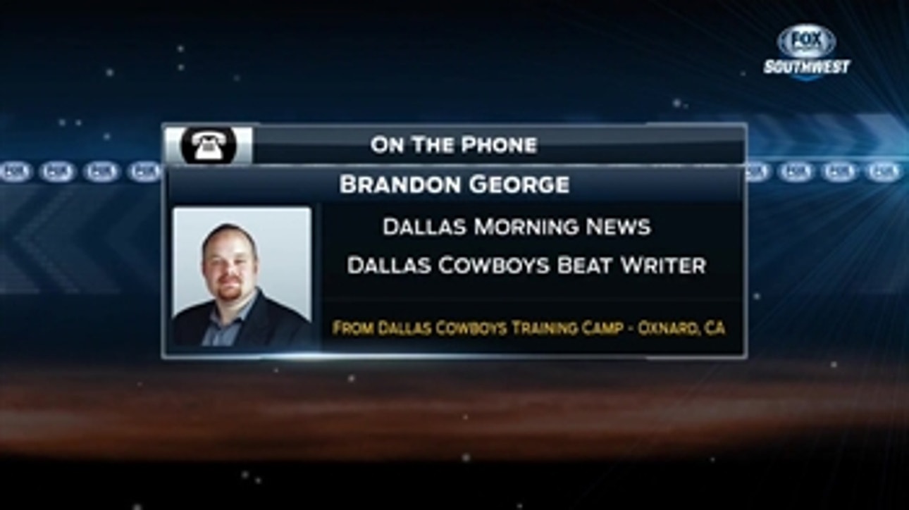 Brandon George on the phone ' SportsDay OnAir