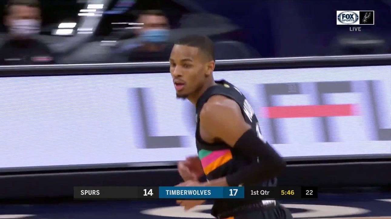 HIGHLIGHTS: Dejounte Murray Drives, Gets the Bucket to Go