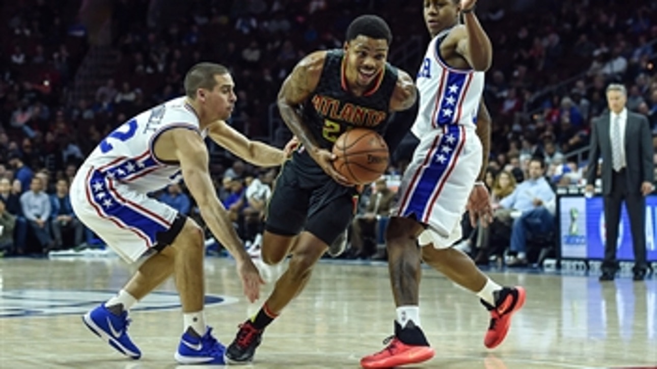 Hawks LIVE To Go: Bazemore fuels rout of 76ers