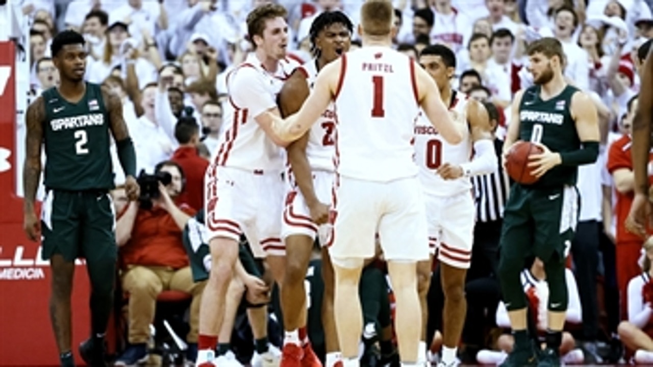 Wisconsin knocks off No. 14 Michigan State to get back on track