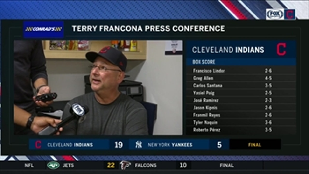 Francona: Indians' simple approach at the plate helped their home-run outburst