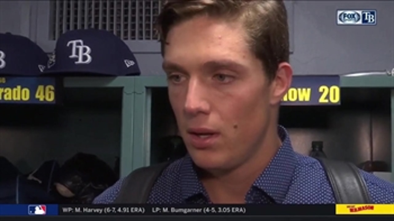 Tyler Glasnow discusses challenge of slowing down the hot bats of Boston