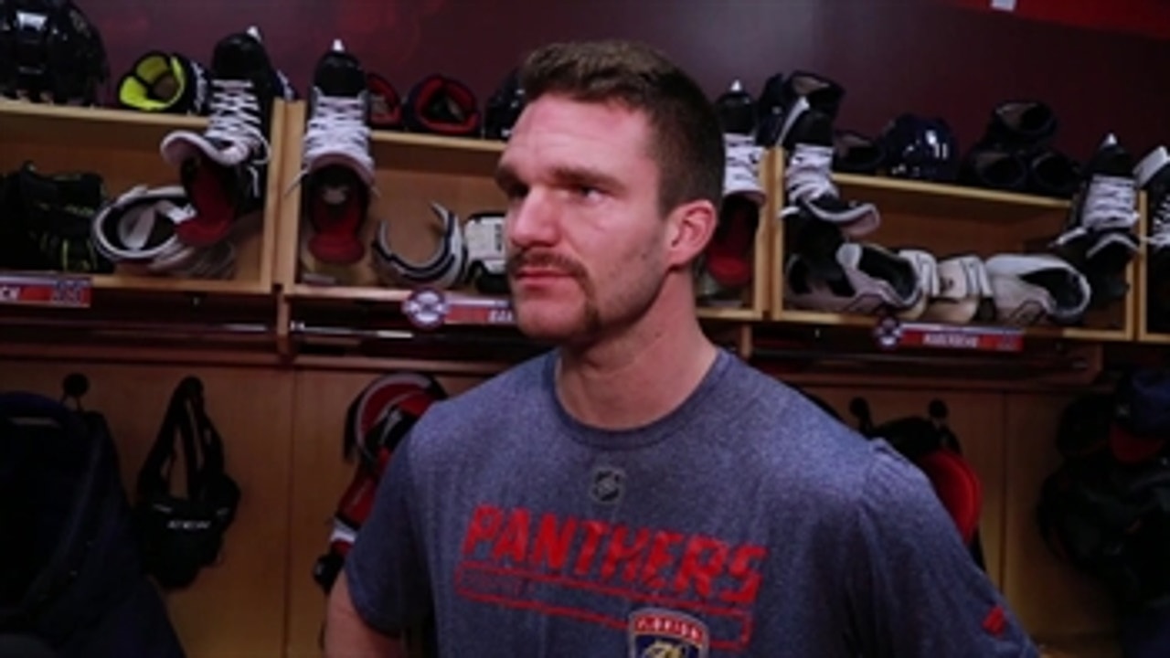 Jonathan Huberdeau on the importance of Panthers picking up wins at home