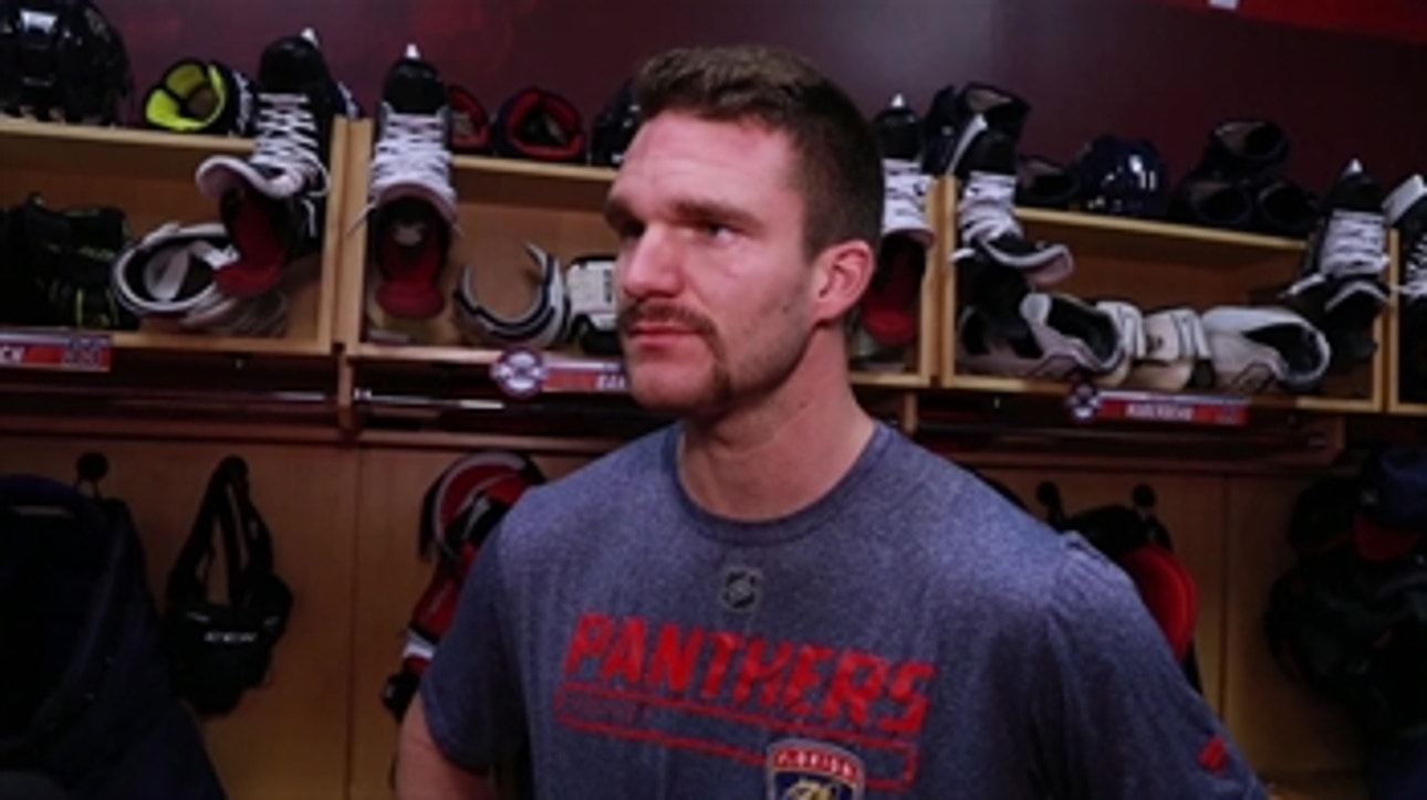 Jonathan Huberdeau on the importance of Panthers picking up wins at home