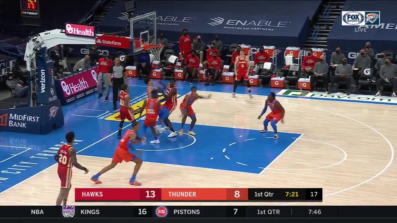 HIGHLIGHTS: Maledon Finds Darius Bazley For the Slam