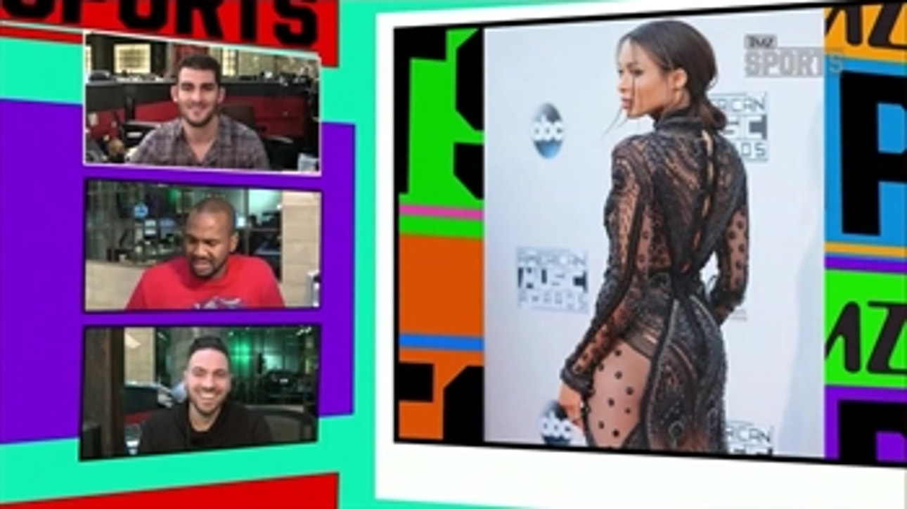 Ciara makes Russell Wilson's abstinence even more unbelievable with this dress - 'TMZ Sports'
