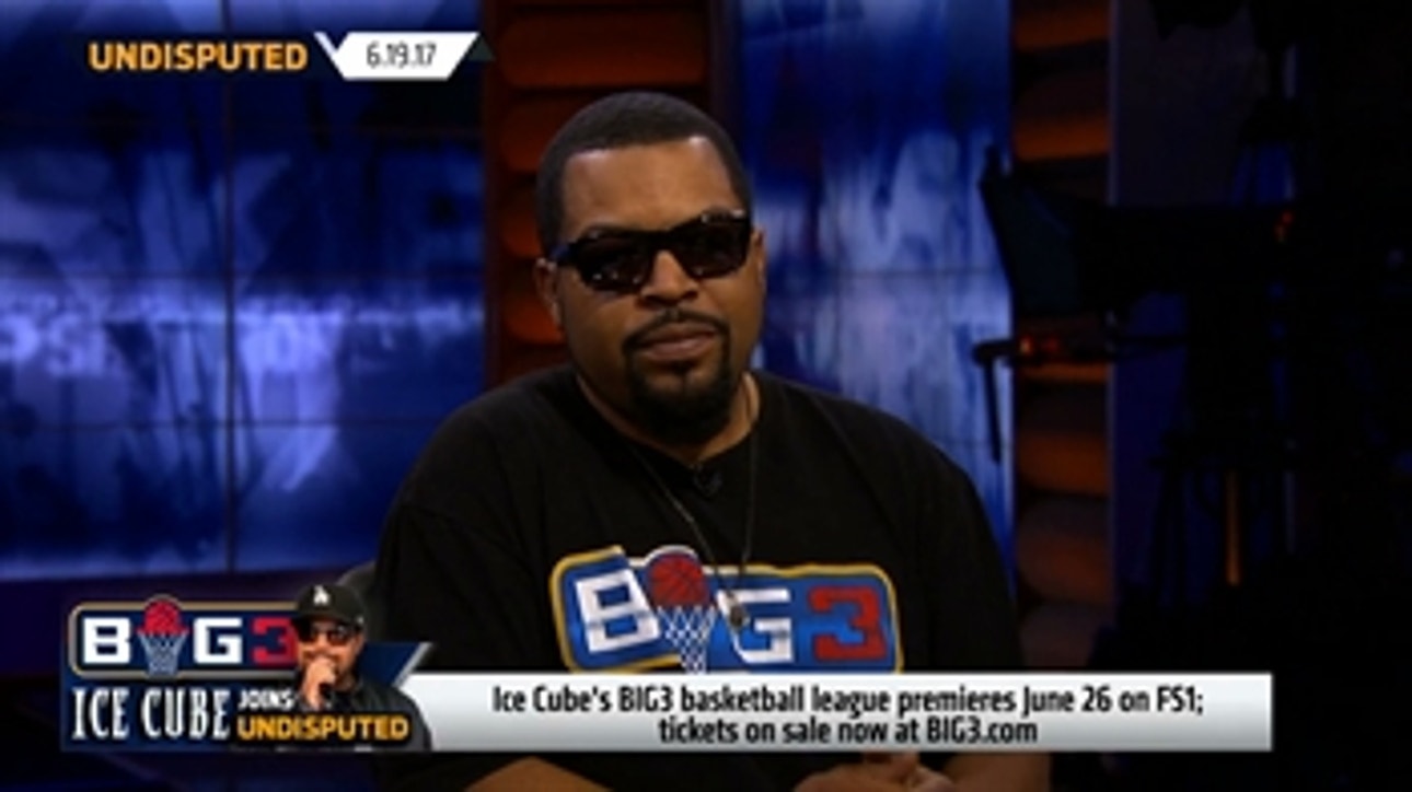 Ice Cube on Floyd vs. Conor: 'Mayweather gonna put them thangs on him' | UNDISPUTED