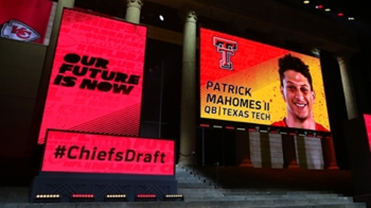 Colin Cowherd: Patrick Mahomes' draft position proves just how hard evaluating NFL talent is | LIVE FROM MIAMI