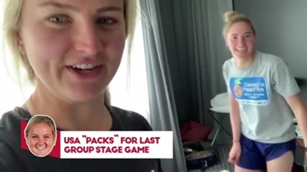 Lindsey Horan travels with Morgan Brian for USWNT's last group stage game