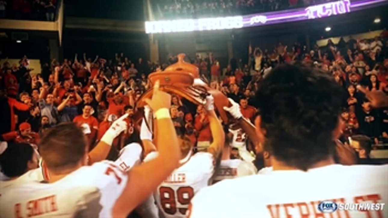 Sights and Sounds of Texas Tech celebrating road win at TCU