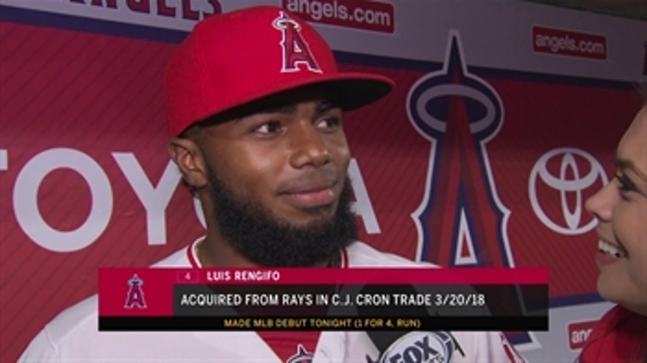 BIG DAY for Luis Rengifo and the Angels