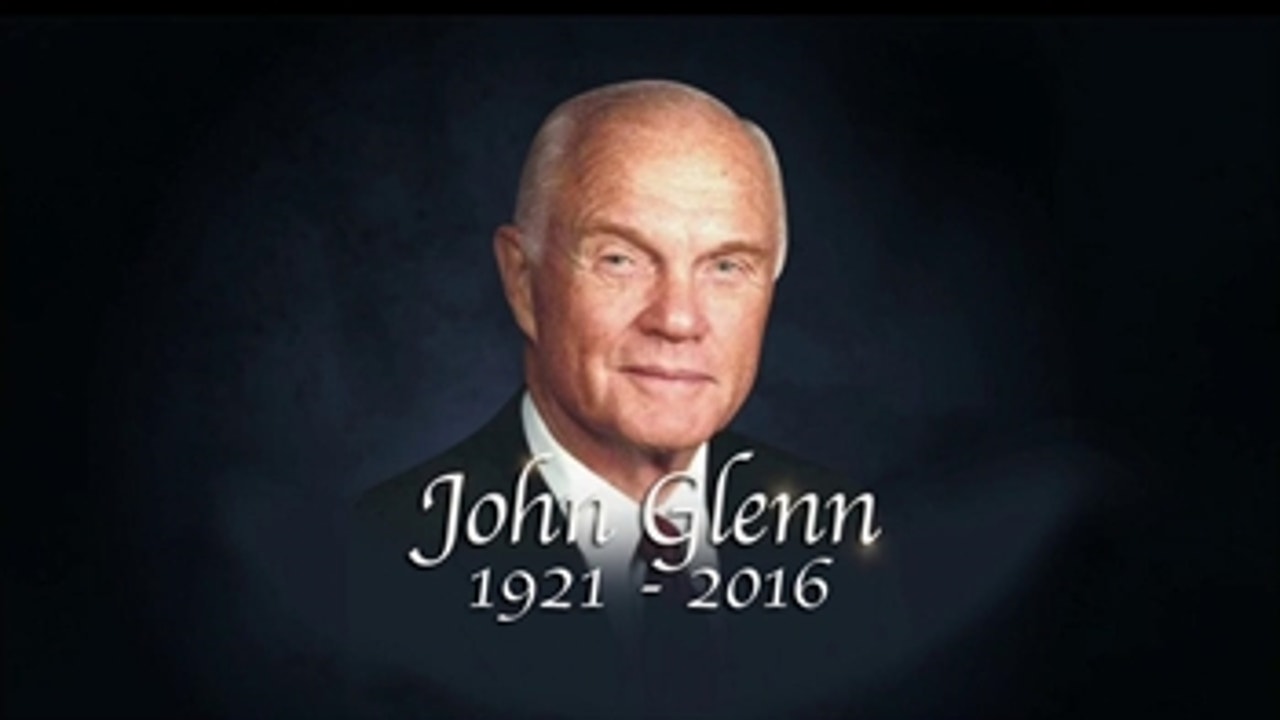 Cavs honor late, great John Glenn with pre-game tribute