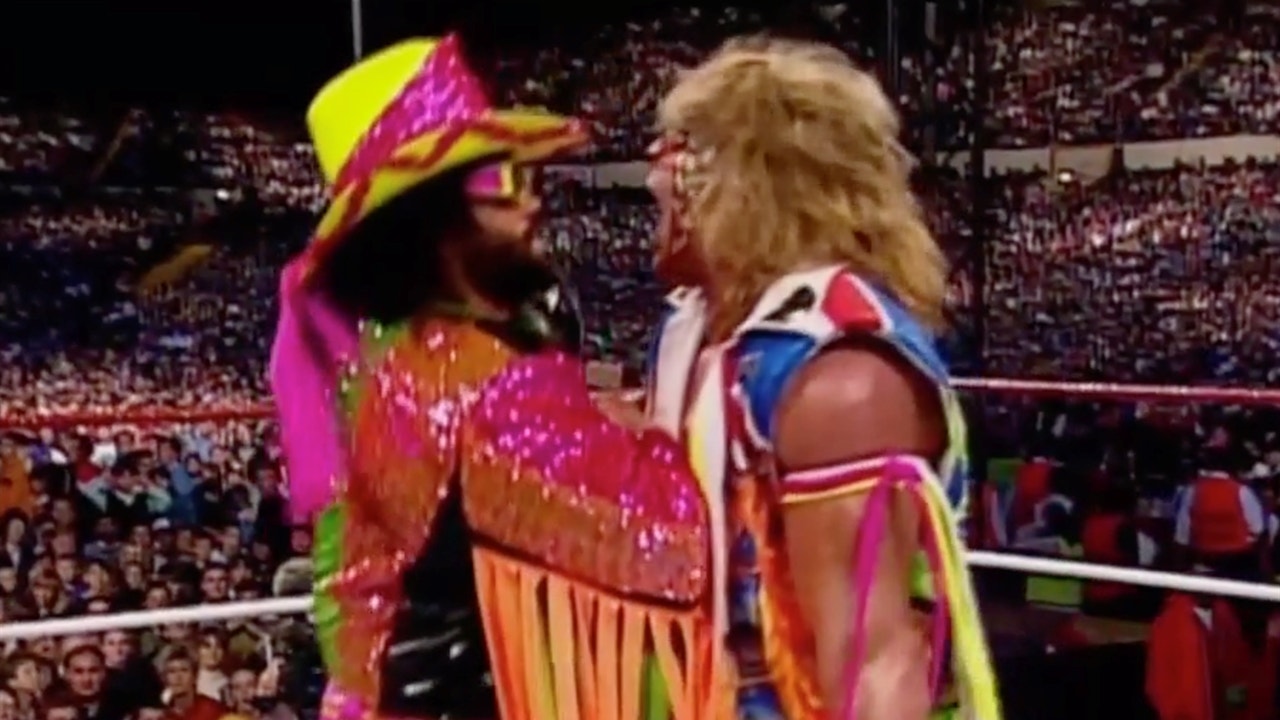 The Ultimate Warrior and "Macho Man" Randy Savage have an epic showdown at Summerslam '92 ' WWE on FOX