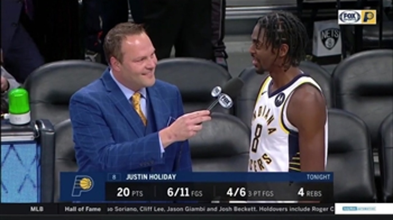 Justin Holiday: 'It's always nice to play with Aaron'
