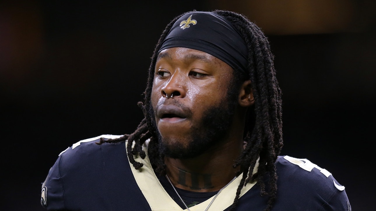 Skip Bayless suspects Alvin Kamara's back problem is responsible for Saints' trade rumors