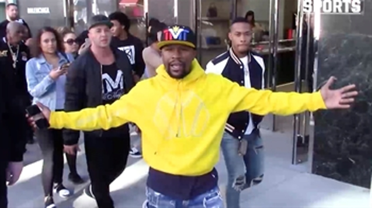 Floyd Mayweather mocks Conor McGregor's arrest during Beverly Hills outing | TMZ SPORTS