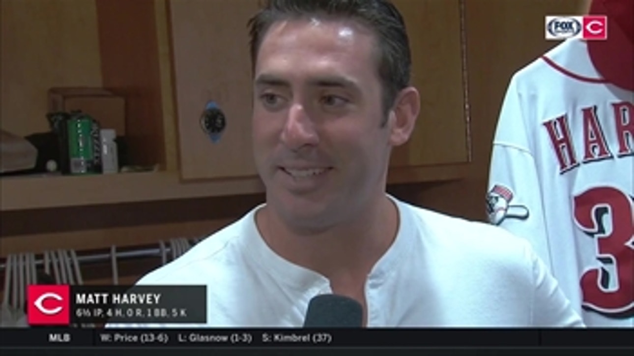 Matt Harvey on pitching being fun again: 'It's getting there'