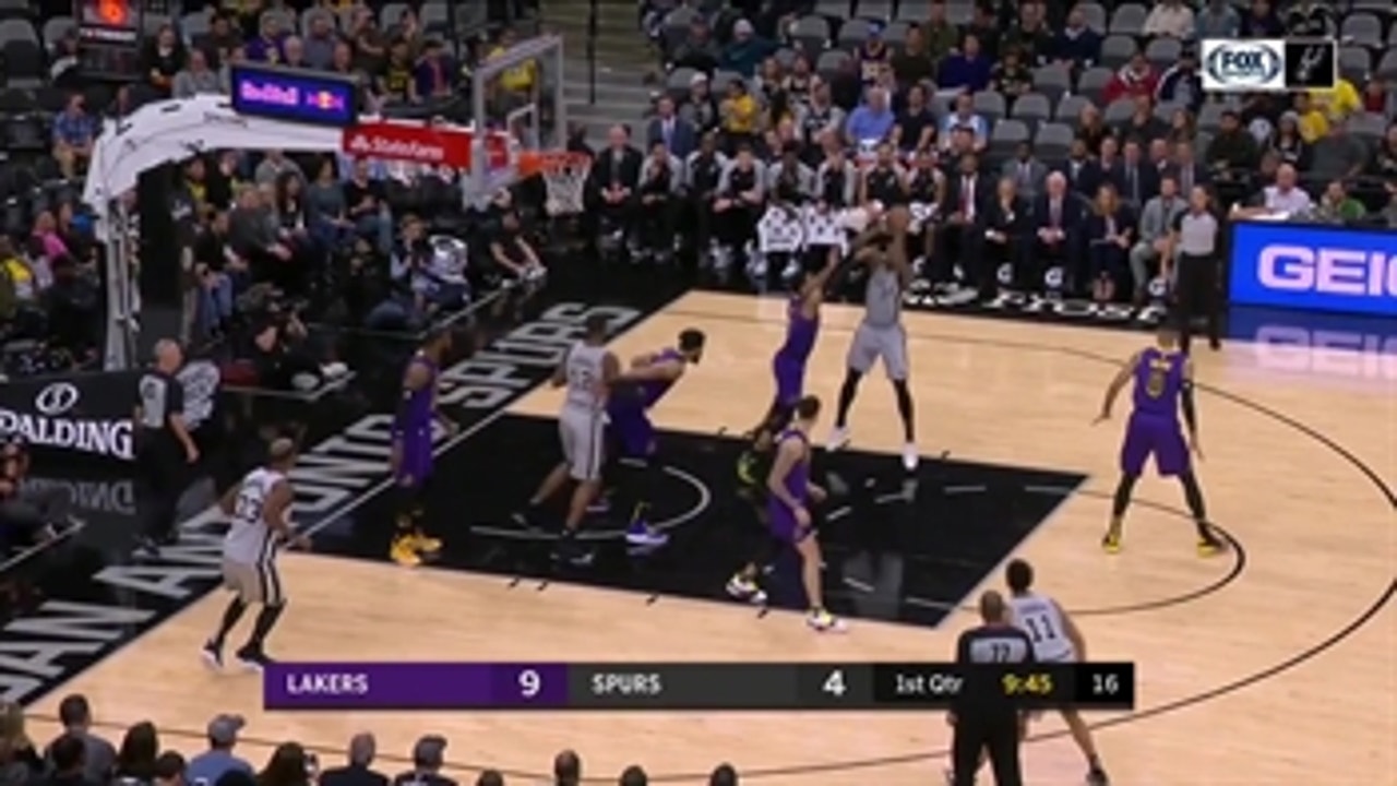 HIGHLIGHTS: DeMar DeRozan scores 36, Spurs beat the Lakers