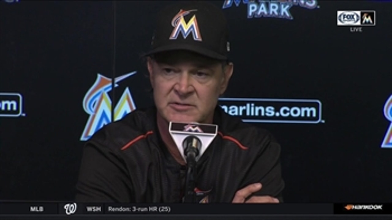 Don Mattingly liked Marlins' effort, disappointed by outcome of season