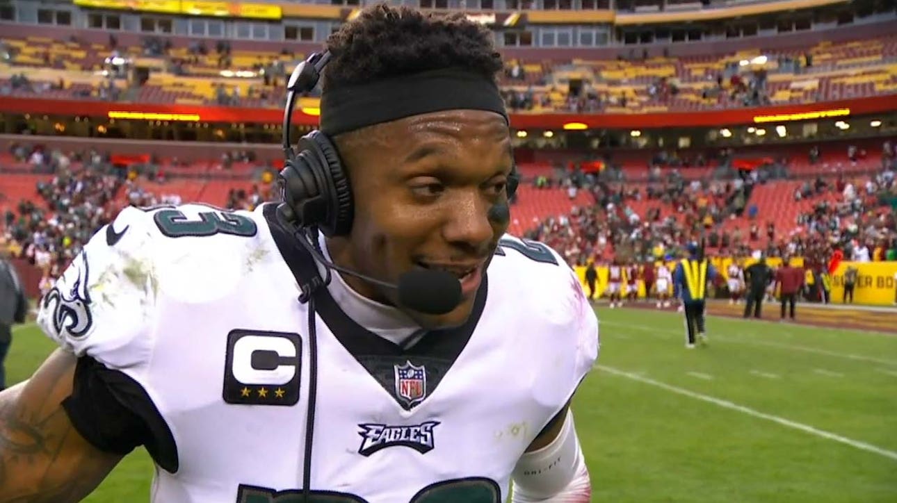 'I read the QB's eyes ... and made a crazy play' — Rodney McLeod speaks with Shannon Spake on his game-winning INT