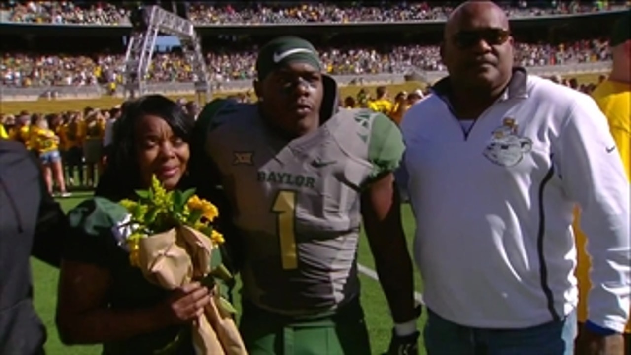 Baylor Bears take the field for Senior Day