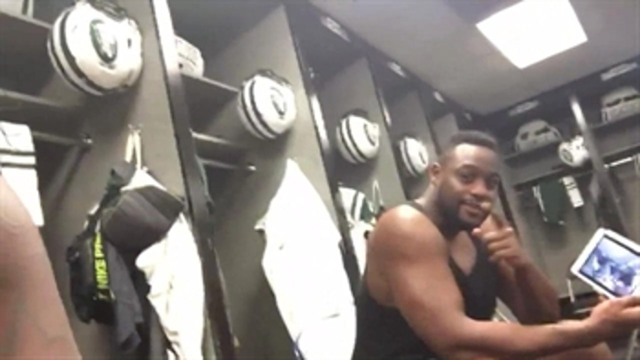 In the locker room for Jets vs. Raiders - PROcast