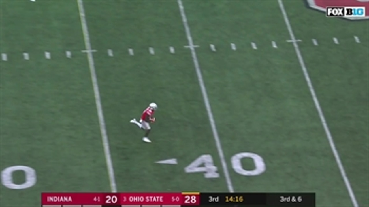 Leaving Ohio State THIS wide open for a TD was a bold strategy by Indiana