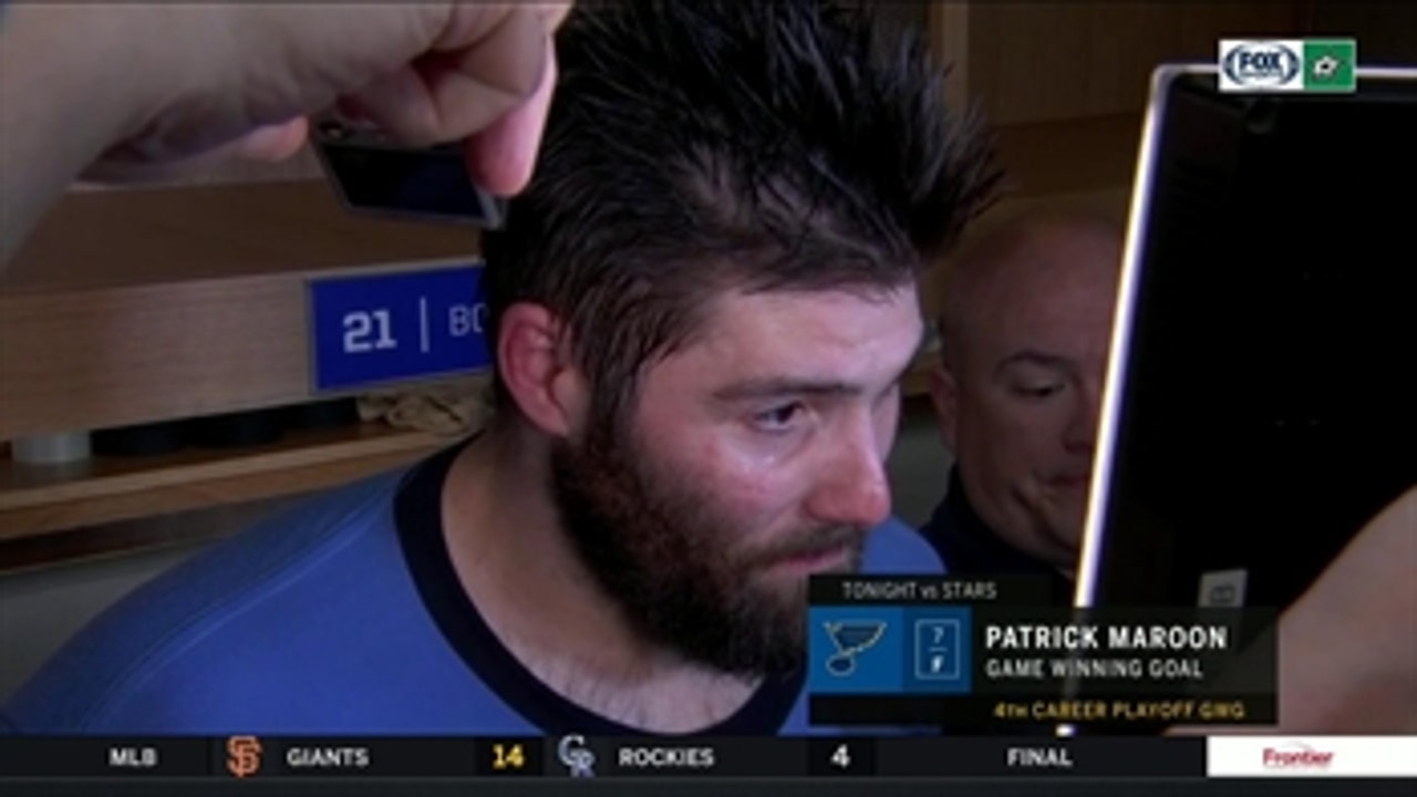Patrick Maroon on scoring the Game-Winner for the Blues in Game 7