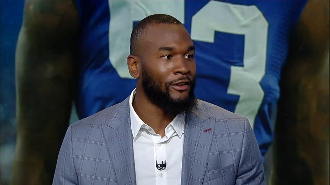 Colts' Darius Leonard on PFF rating, Andrew Luck & tackling Derrick Henry ' NFL ' FIRST THINGS FIRST