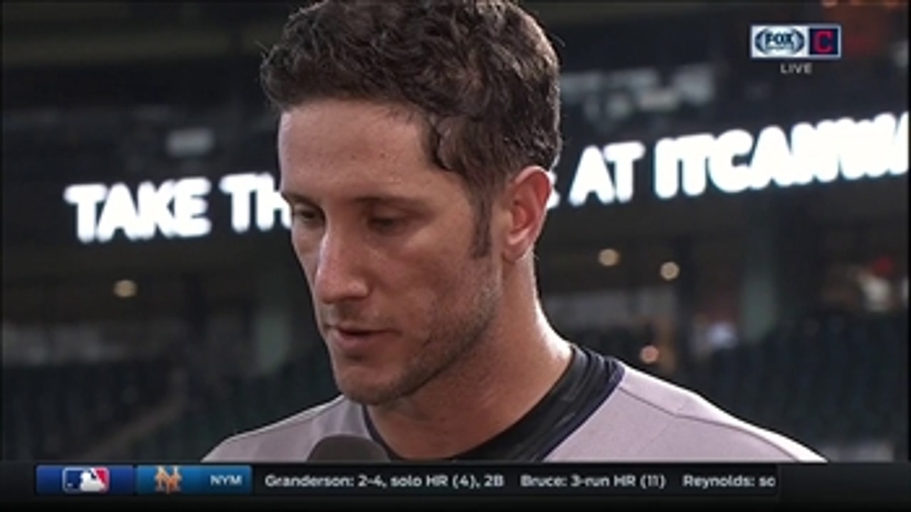 Yan Gomes discusses his huge day at the plate with Andre after sweep