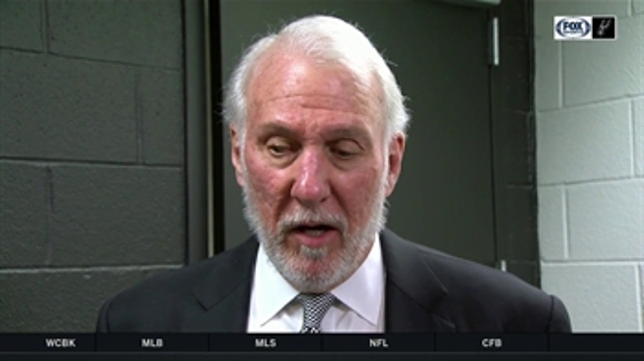 Gregg Popovich talks Spurs huge win over Bucks