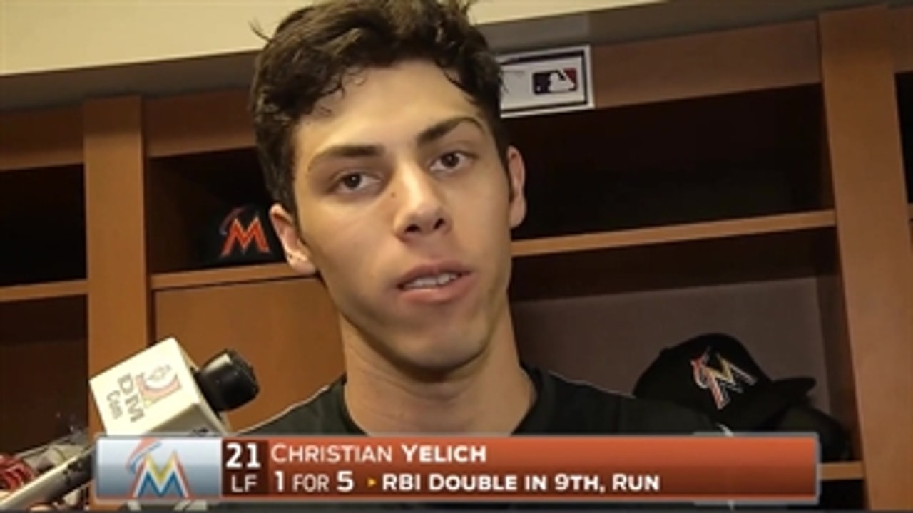Christian Yelich: That was a big win for us