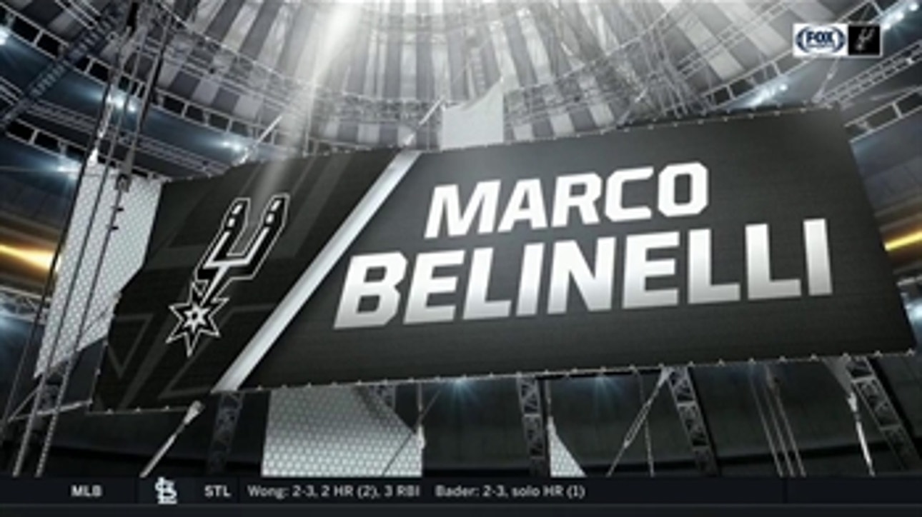 Marco Belinelli and Patty Mills on Manu ' Spurs Live