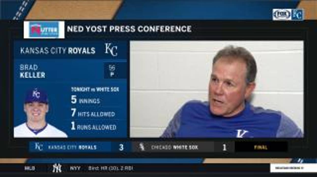 Ned Yost: Brad Keller 'made huge pitches when he needed to' against White Sox