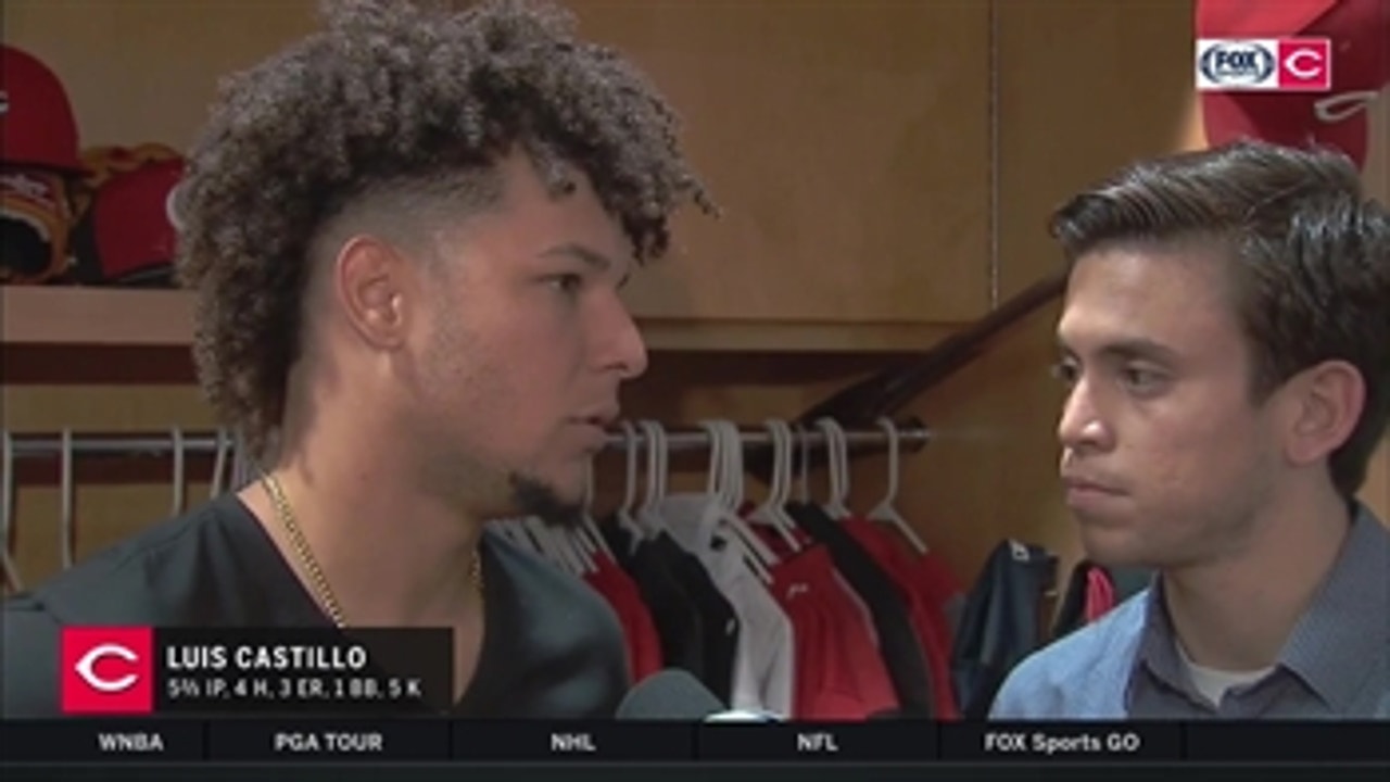 Luis Castillo on Reds' pitching staff: 'We're a family'