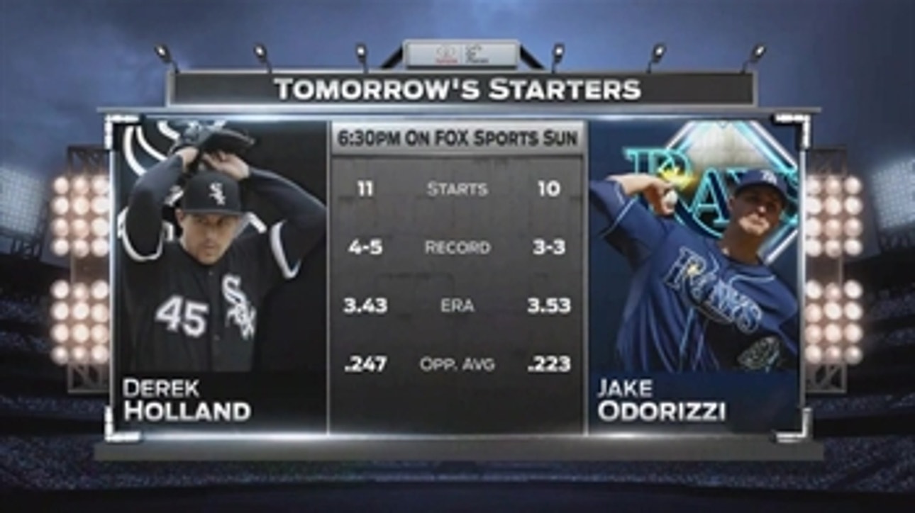 Jake Odorizzi looks to rebound in finale vs. White Sox