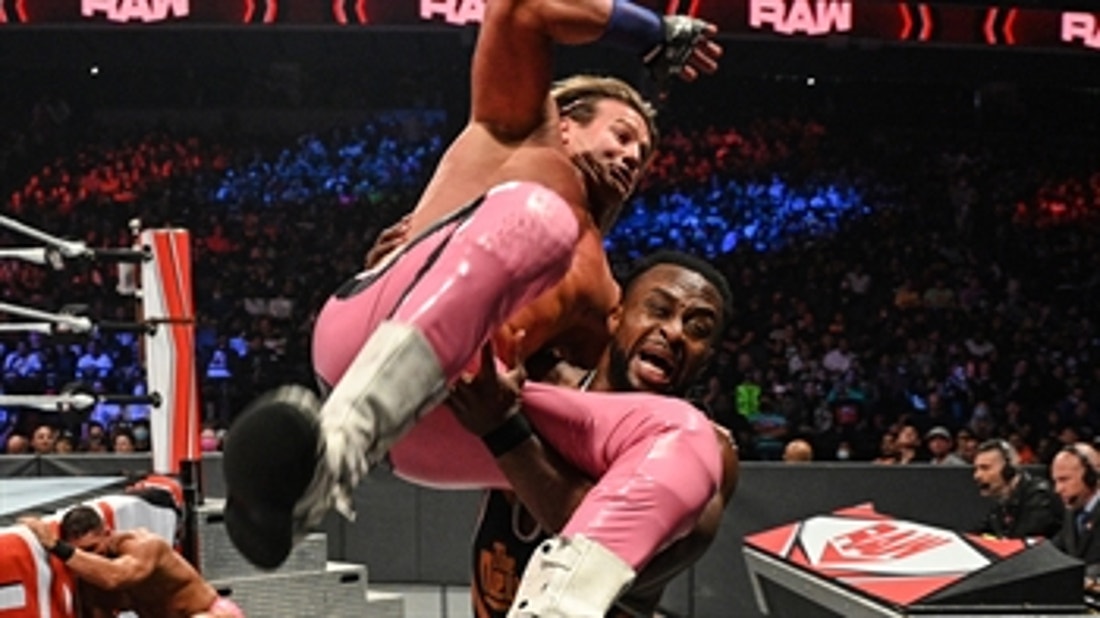 Big E & Drew McIntyre vs. Dolph Ziggler & Robert Roode: Raw, Oct. 18, 2021