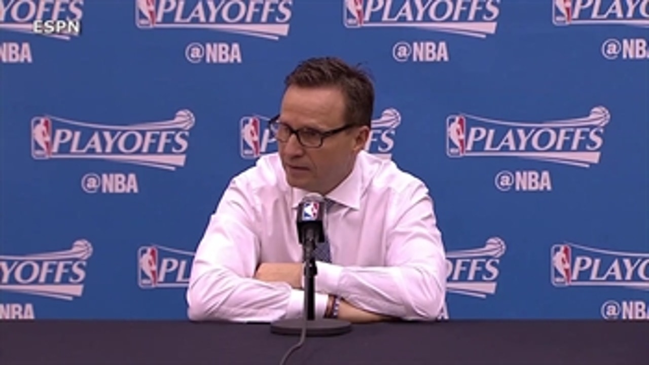 Scott Brooks comments on Kelly Oubre's Game 3 ejection vs. Boston