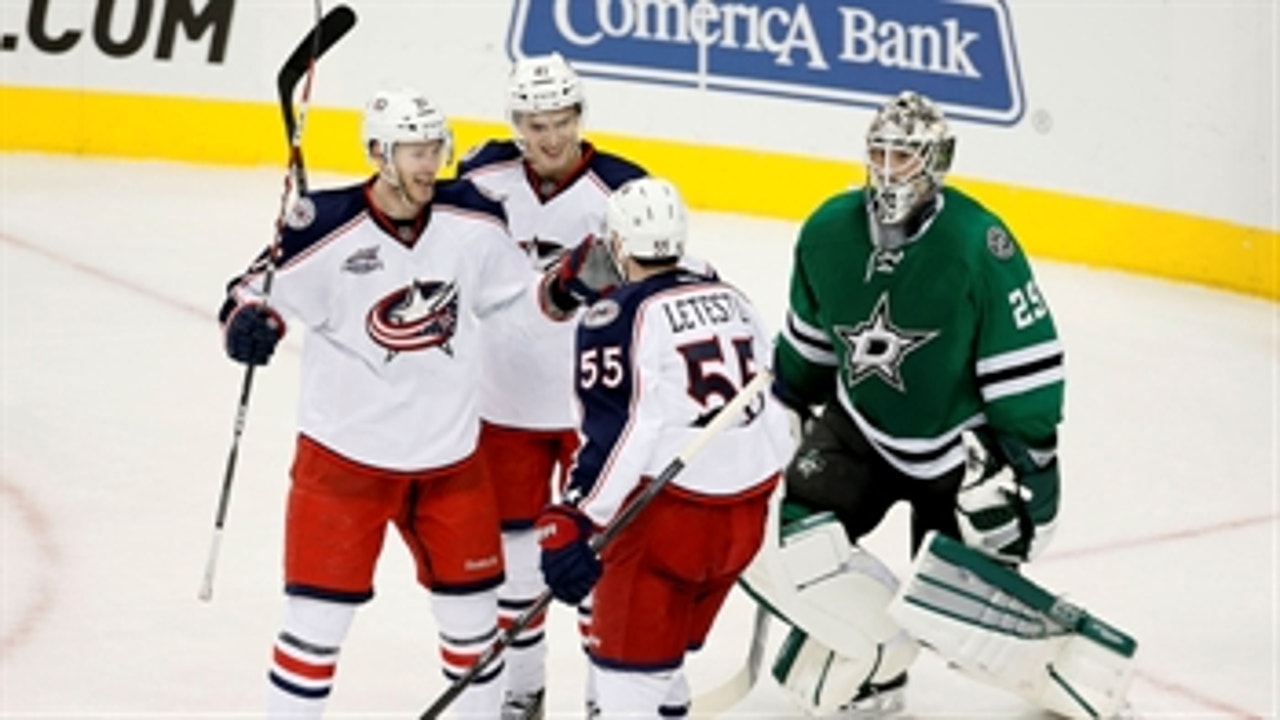 Blue Jackets hold off Stars