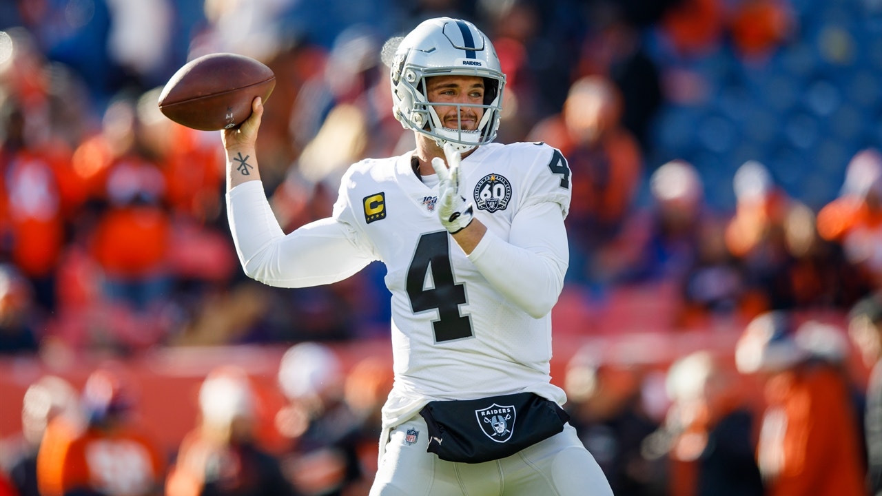 Colin thinks Raiders' Derek Carr  is underappreciated: 'He gets no love from anybody!'