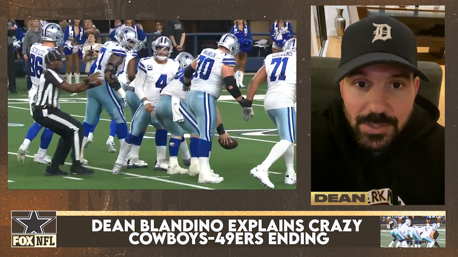 Dean Blandino breaks down wild ending in Cowboys-49ers