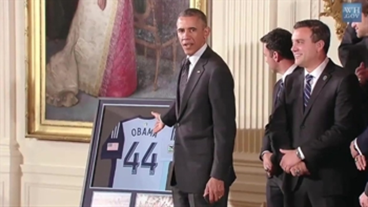 President Obama honors MLS champions Sporting KC