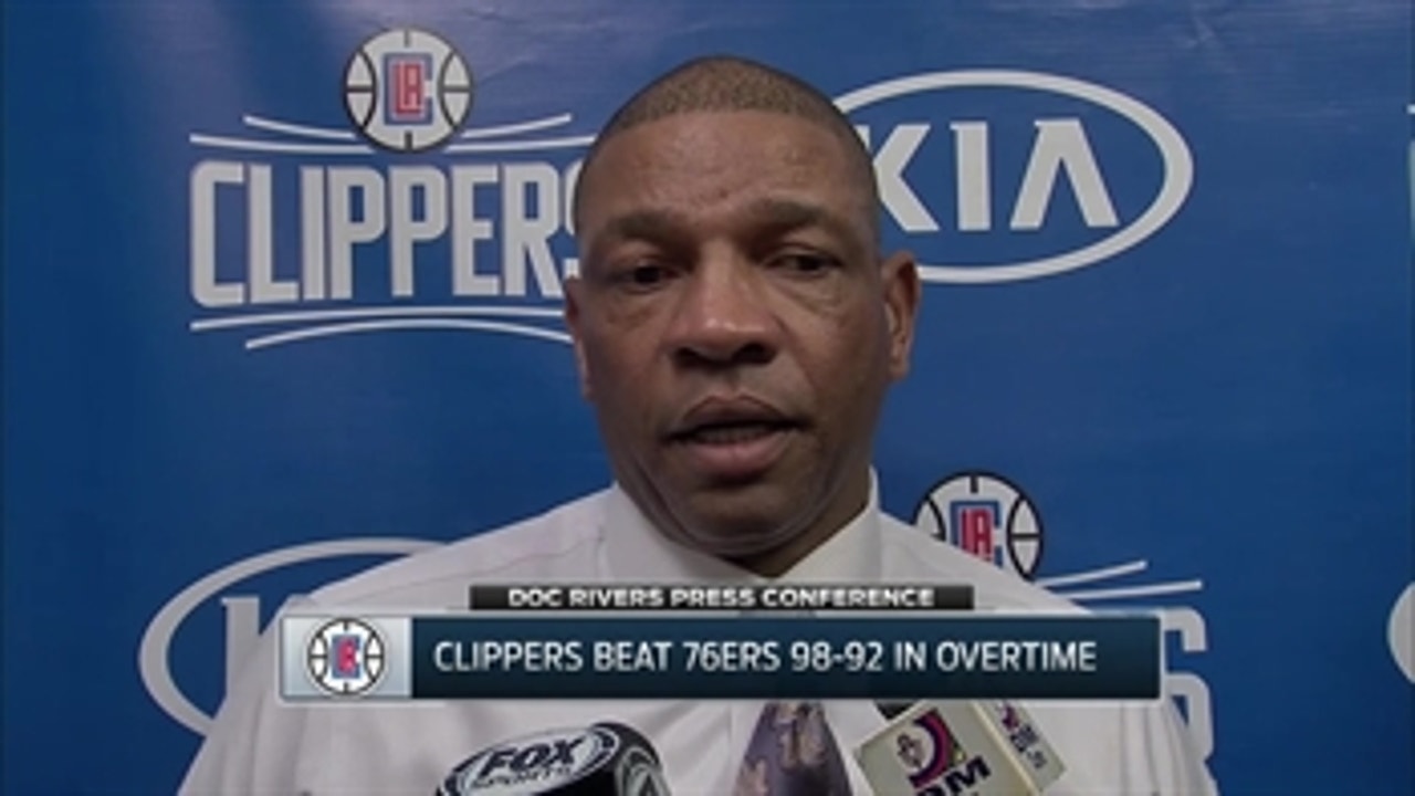 Doc Rivers happy Clippers won despite not playing well