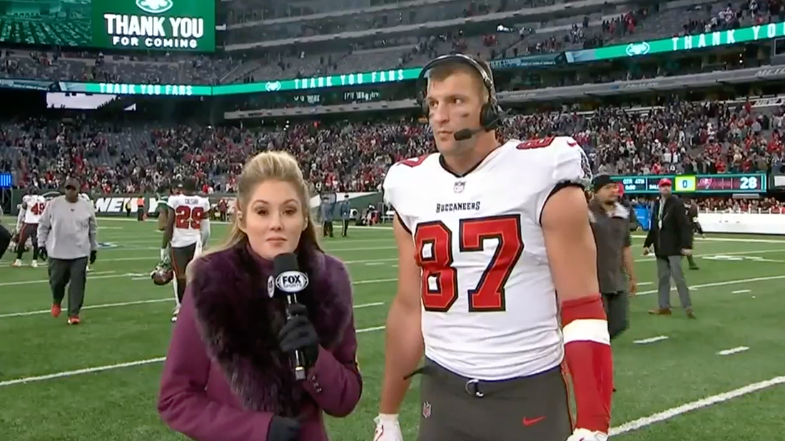'That's what football's all about' - Rob Gronkowski on Buccaneers' comeback victory