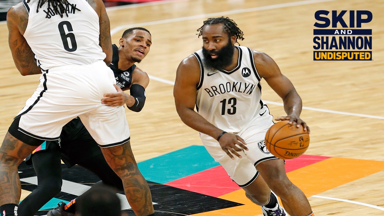 Shannon Sharpe: James Harden entered MVP convo after historic triple-double against Spurs ' UNDISPUTED
