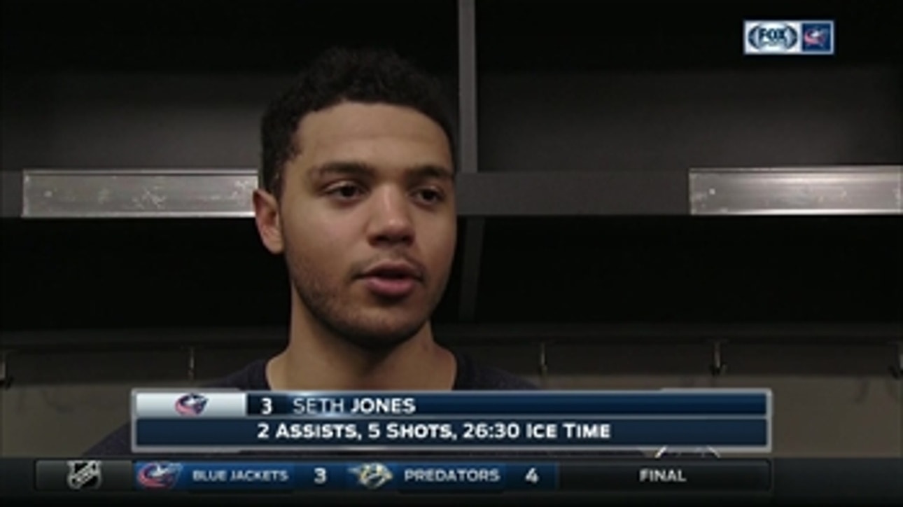 Seth Jones sees simple solutions to Blue Jackets' struggles